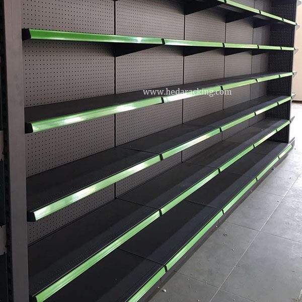 supermarket display shelves