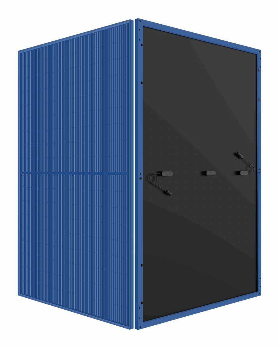 370w BIPV Module Blue