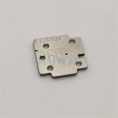 domino inkjet printer nozzle plate