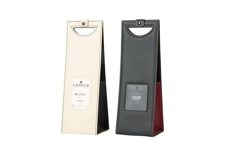 Durable Luxury Leather Wine Bag