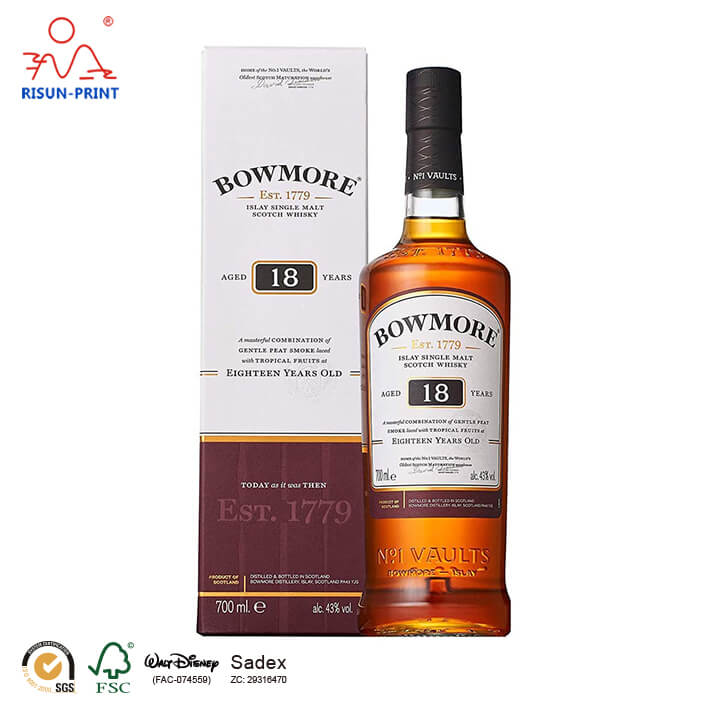 Whiskey Single Bottle Wine Box