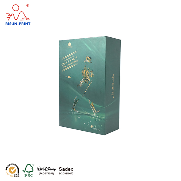 Johnnie Walker Blended Scotch Whiskey wine box