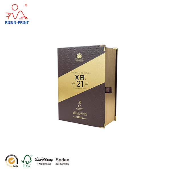 Hot Selling Whisky Wine Box Packaging