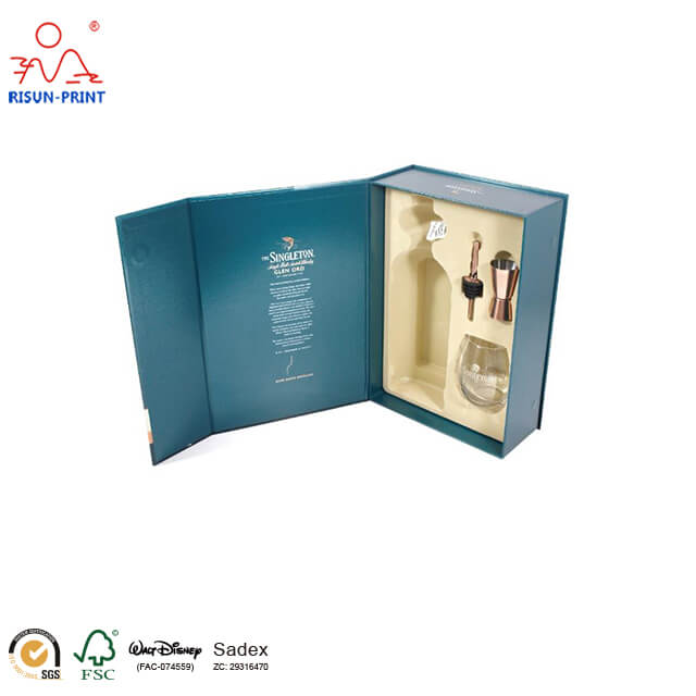 China Cardboard Wine Glass Packing Box