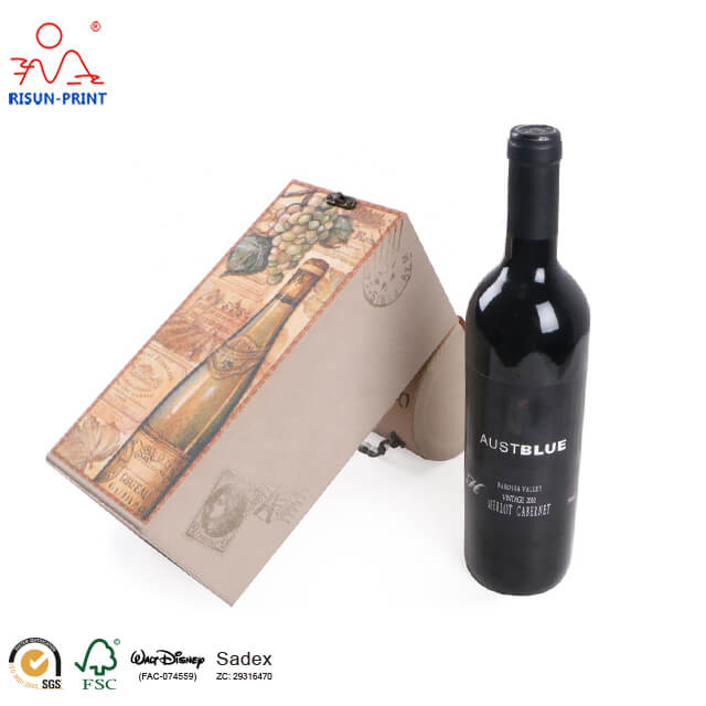 Cardboard Paper Wine Box