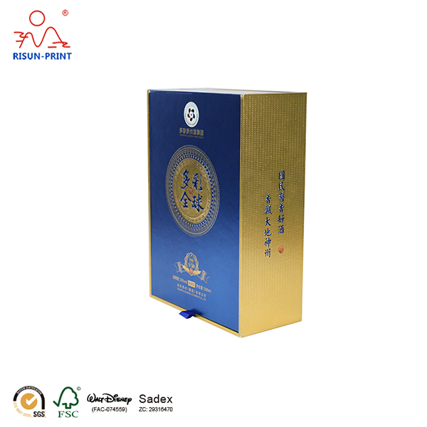 Champagne Wine Packaging Box