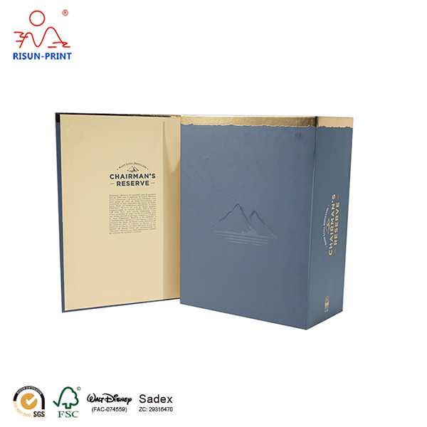 2024 Factory Customized CMYK Printing Whiskey Box