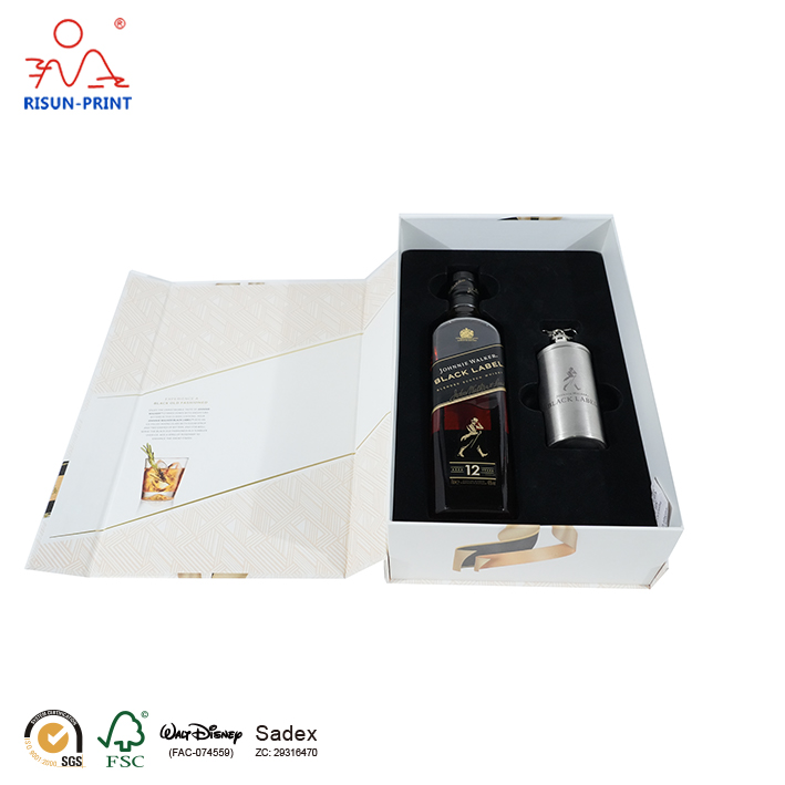 Premium Custom whiskey Packaging Wine Box