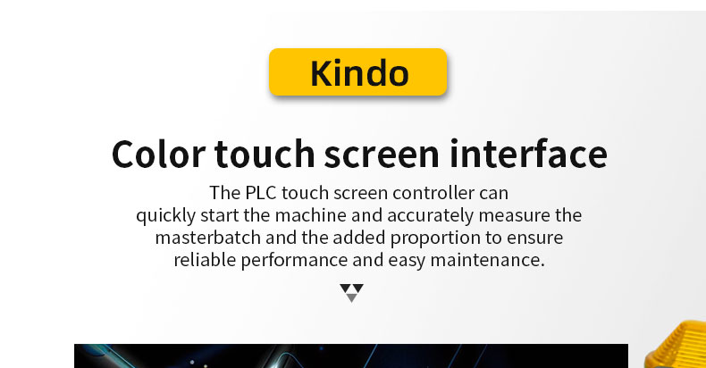 User-Friendly Masterbatch Machines Interface