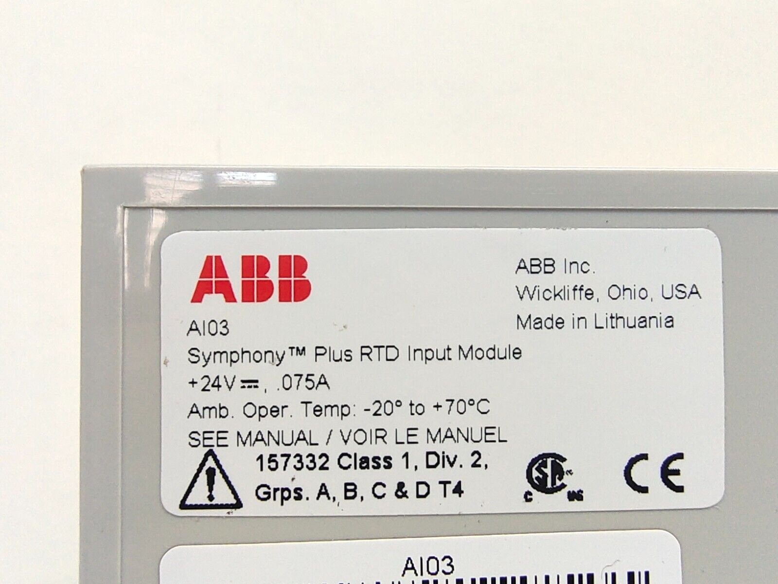 ABB AI03