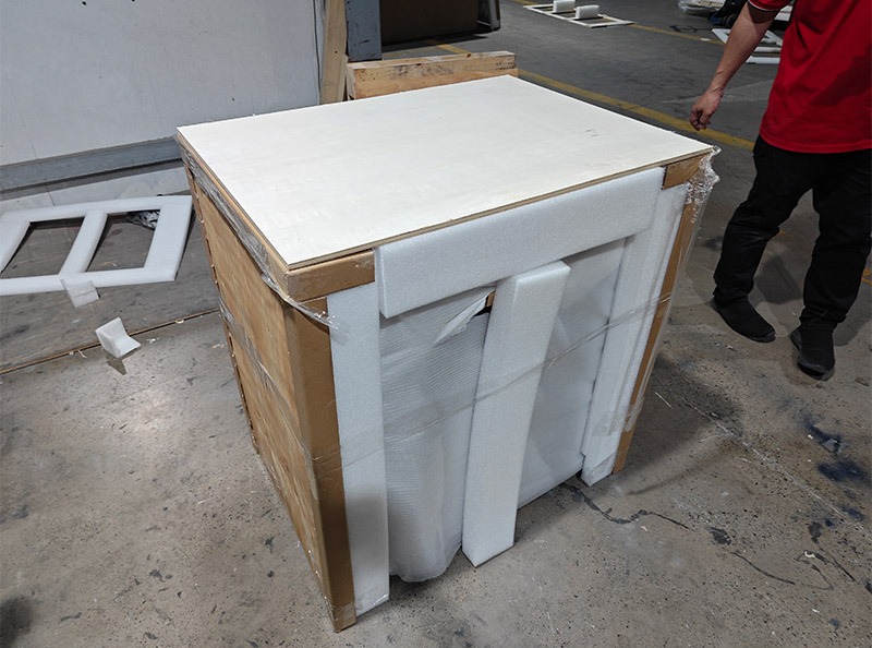 bathroom vanity base packing